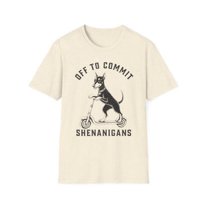 Scooter Manchester Terrier Tee