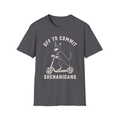 Scooter Manchester Terrier Tee