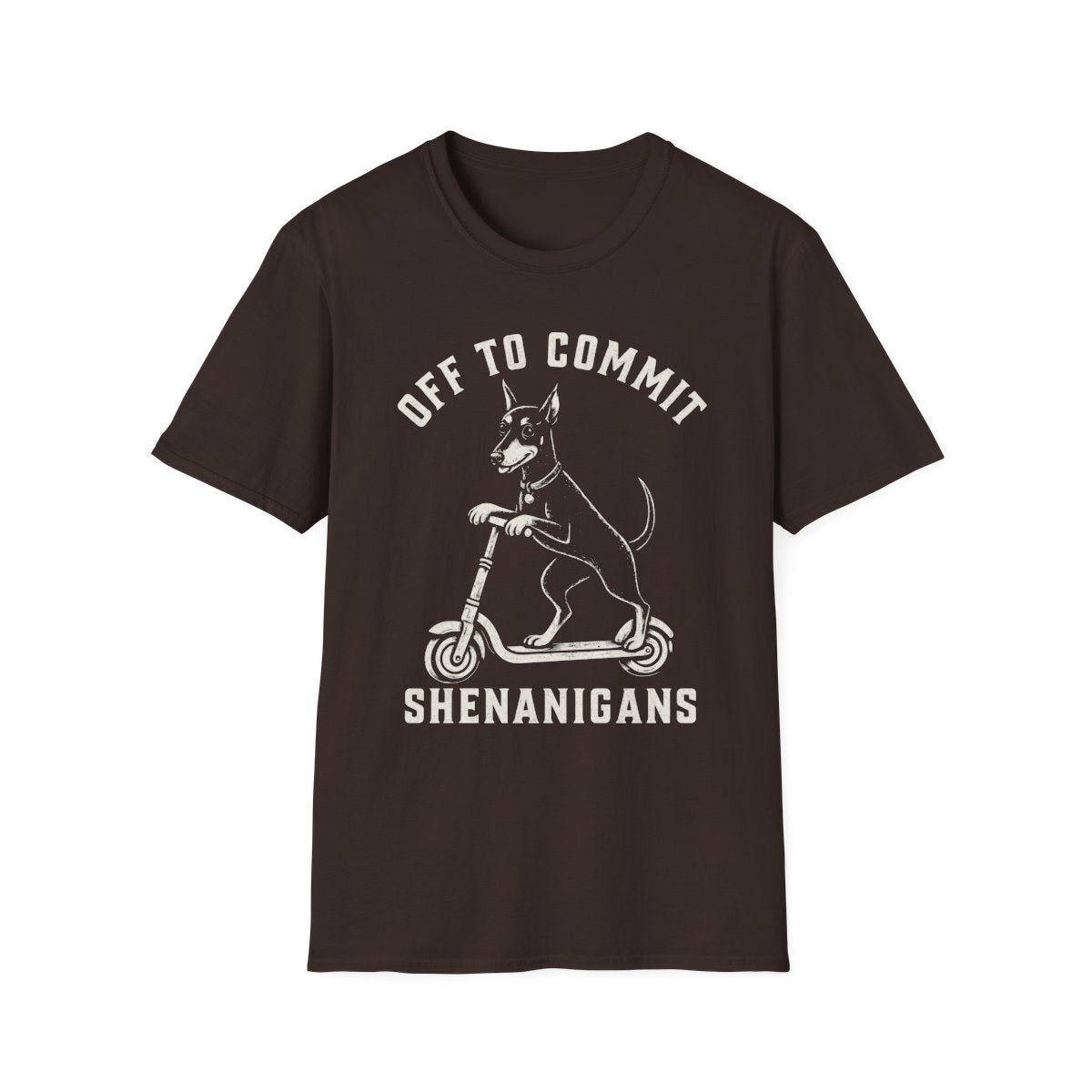 Scooter Manchester Terrier Tee