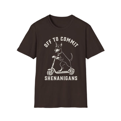 Scooter Manchester Terrier Tee
