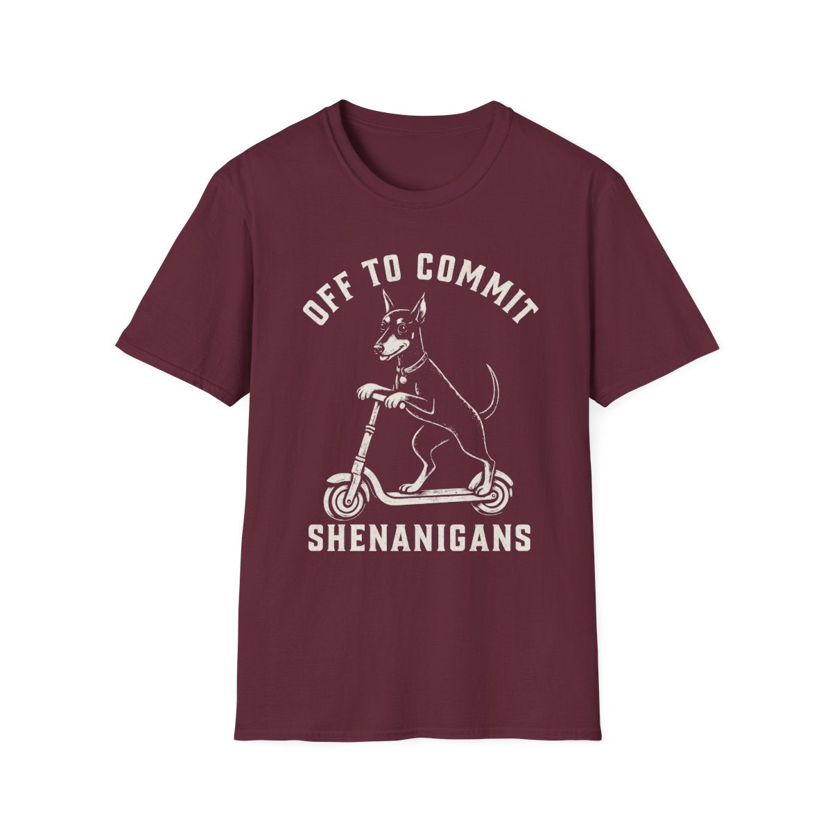Scooter Manchester Terrier Tee