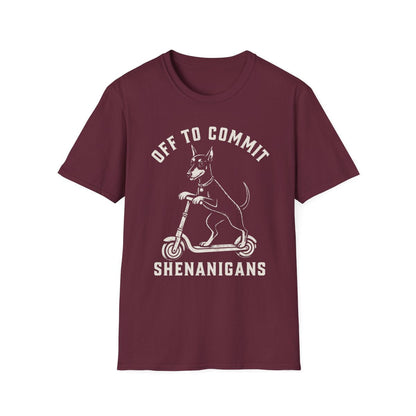 Scooter Manchester Terrier Tee
