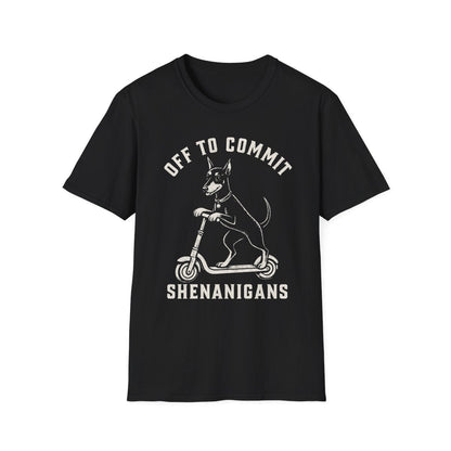 Scooter Manchester Terrier Tee