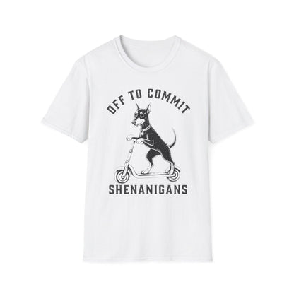 Scooter Manchester Terrier Tee