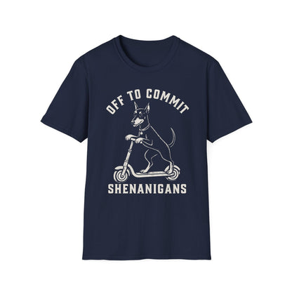 Scooter Manchester Terrier Tee