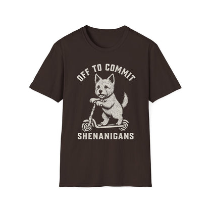 Scooter Norwich Terrier Tee