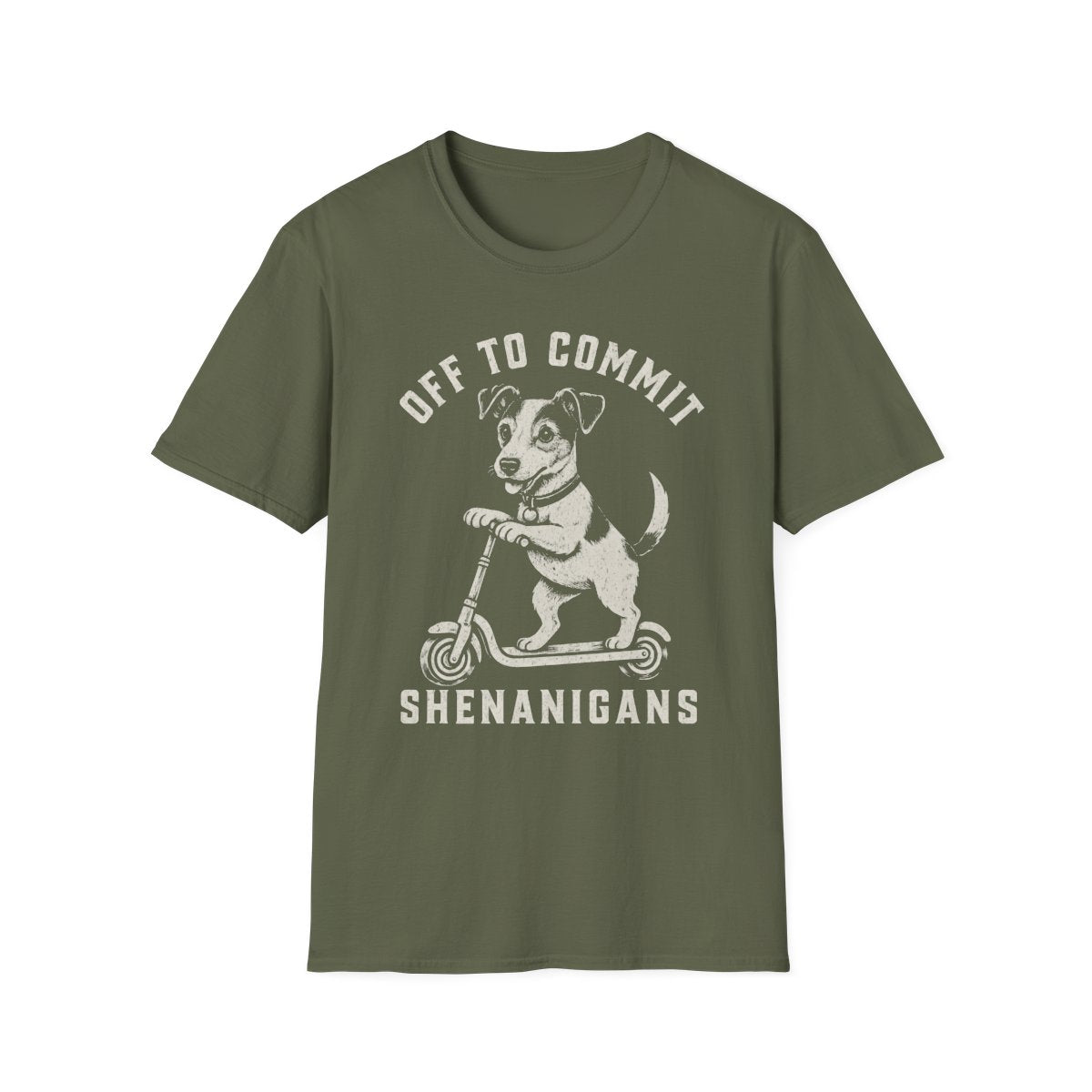 Scooter Parson Russell Terrier Tee