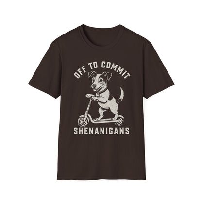 Scooter Parson Russell Terrier Tee