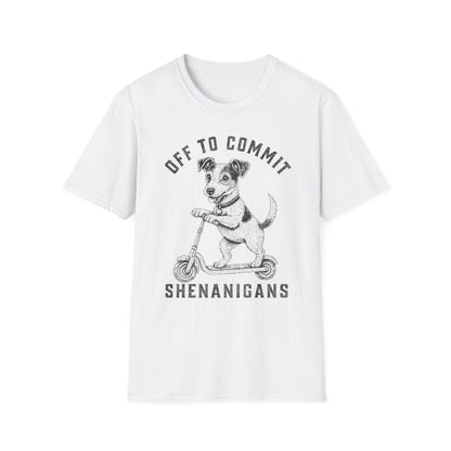 Scooter Parson Russell Terrier Tee