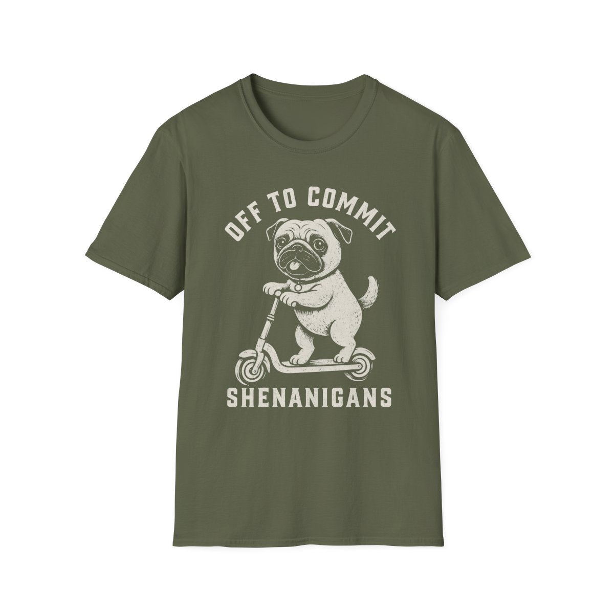 Scooter Pug Tee