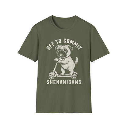 Scooter Pug Tee