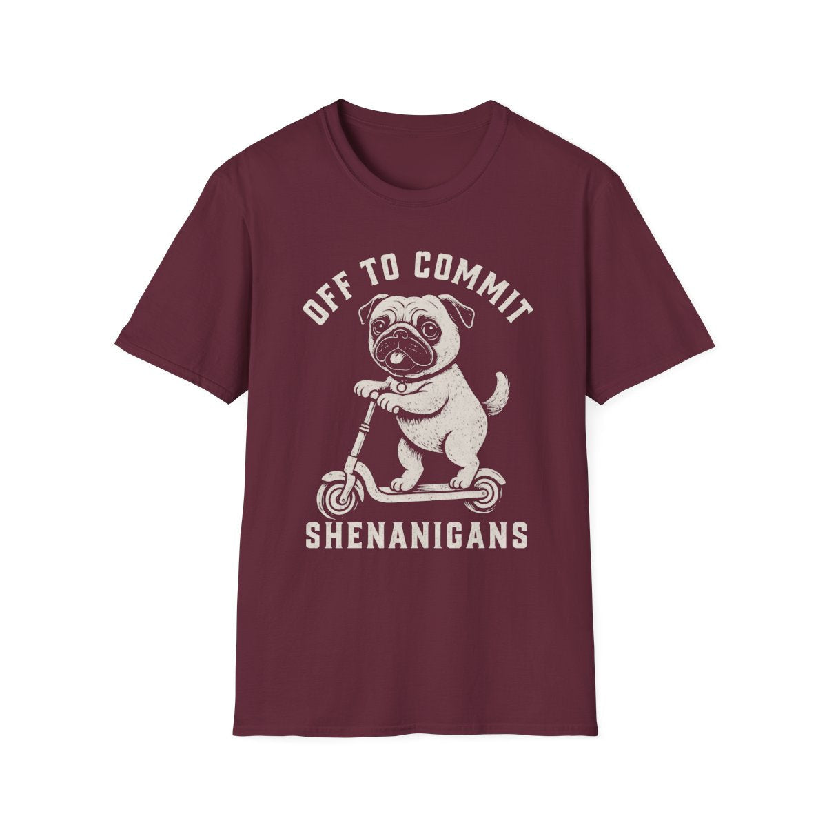 Scooter Pug Tee