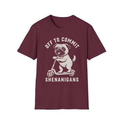 Scooter Pug Tee