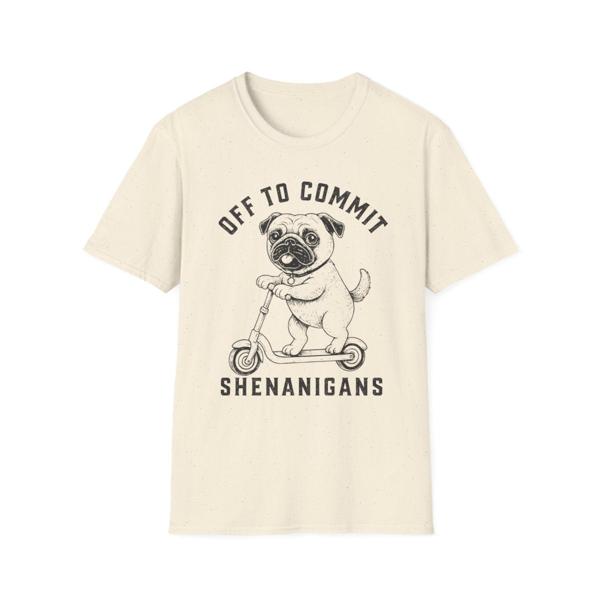 Scooter Pug Tee