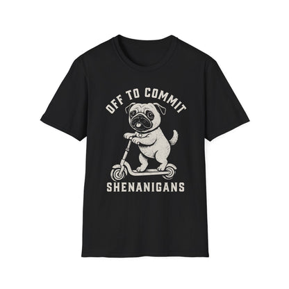 Scooter Pug Tee