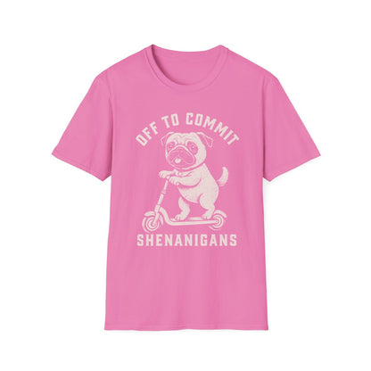 Scooter Pug Tee