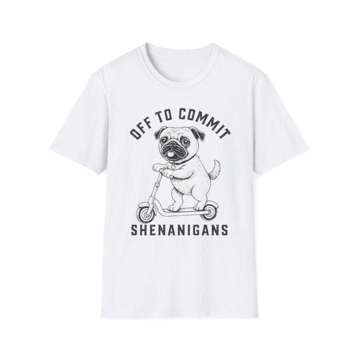 Scooter Pug Tee