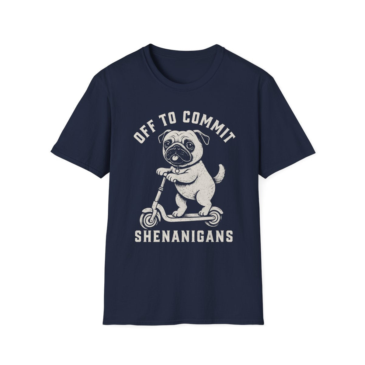Scooter Pug Tee