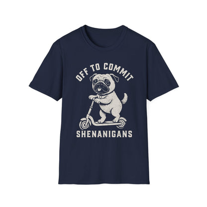 Scooter Pug Tee