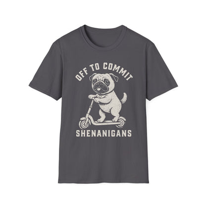Scooter Pug Tee