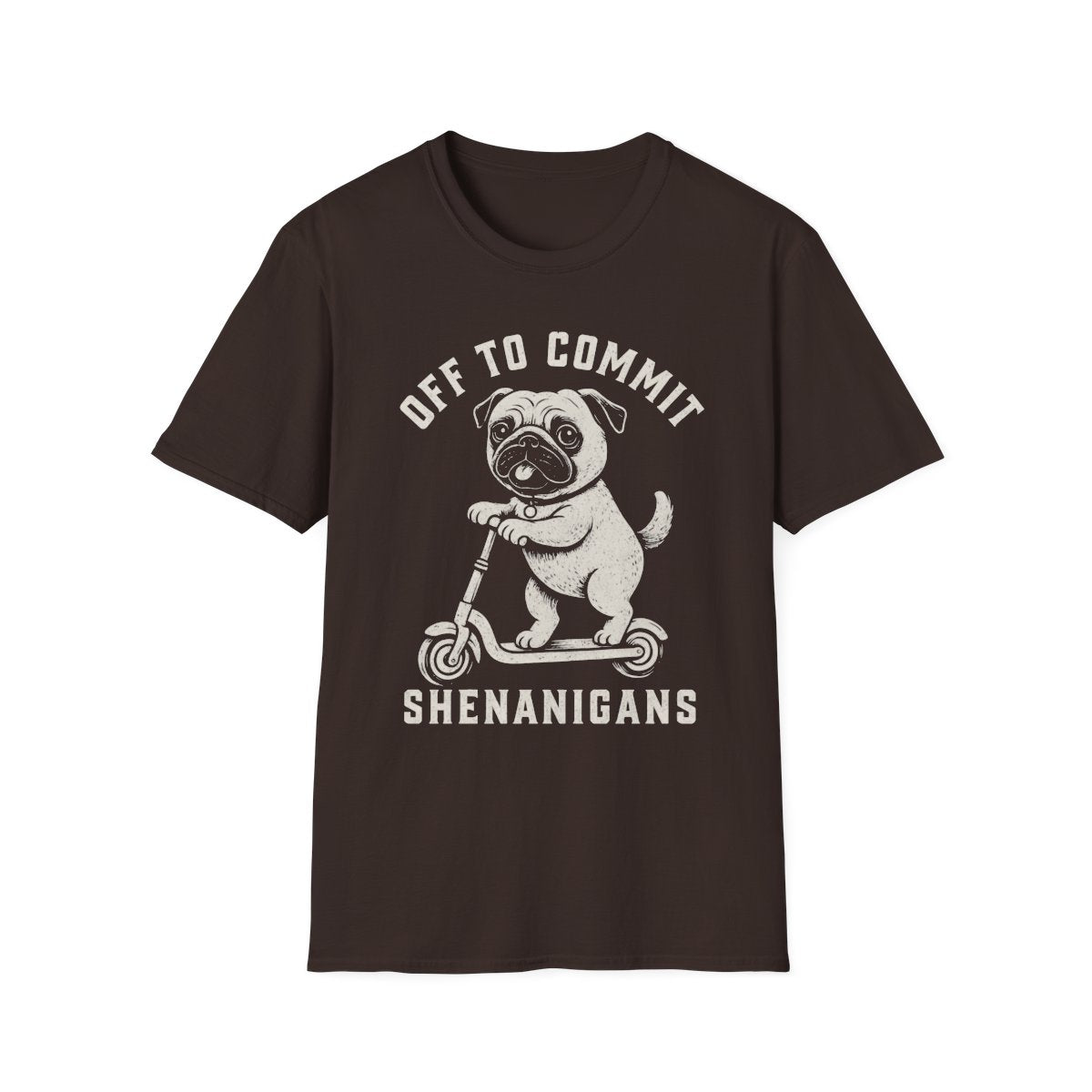 Scooter Pug Tee