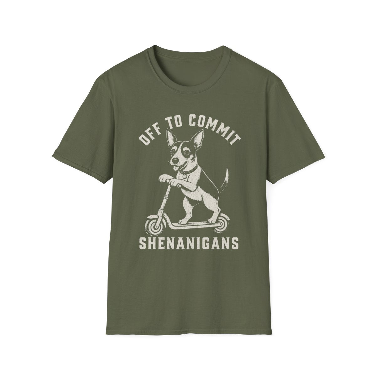 Scooter Rat Terrier Tee