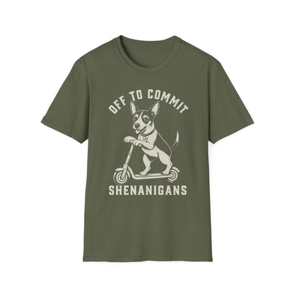 Scooter Rat Terrier Tee