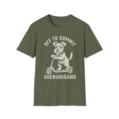 Scooter Schnauzer Tee