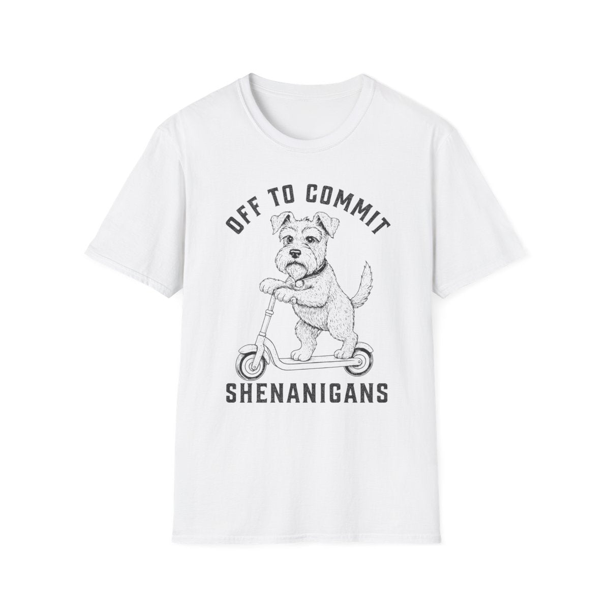 Scooter Schnauzer Tee