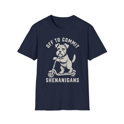 Scooter Schnauzer Tee