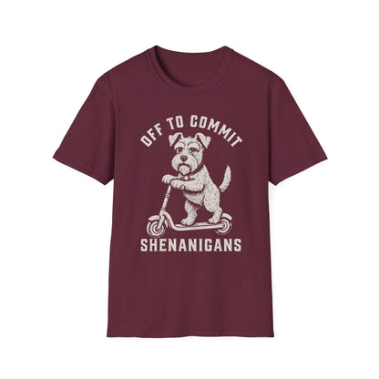 Scooter Schnauzer Tee