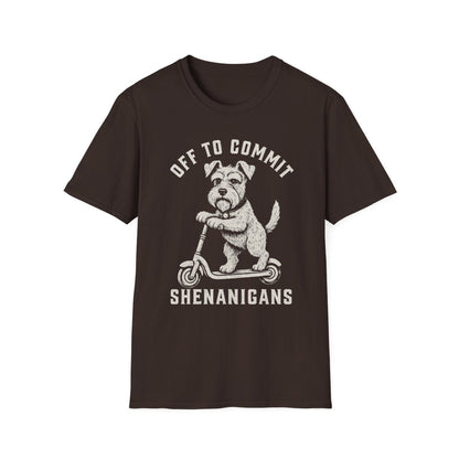 Scooter Schnauzer Tee