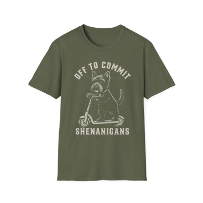 Scooter Scottish Terrier Tee