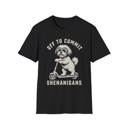 Scooter Shih Tzu Tee