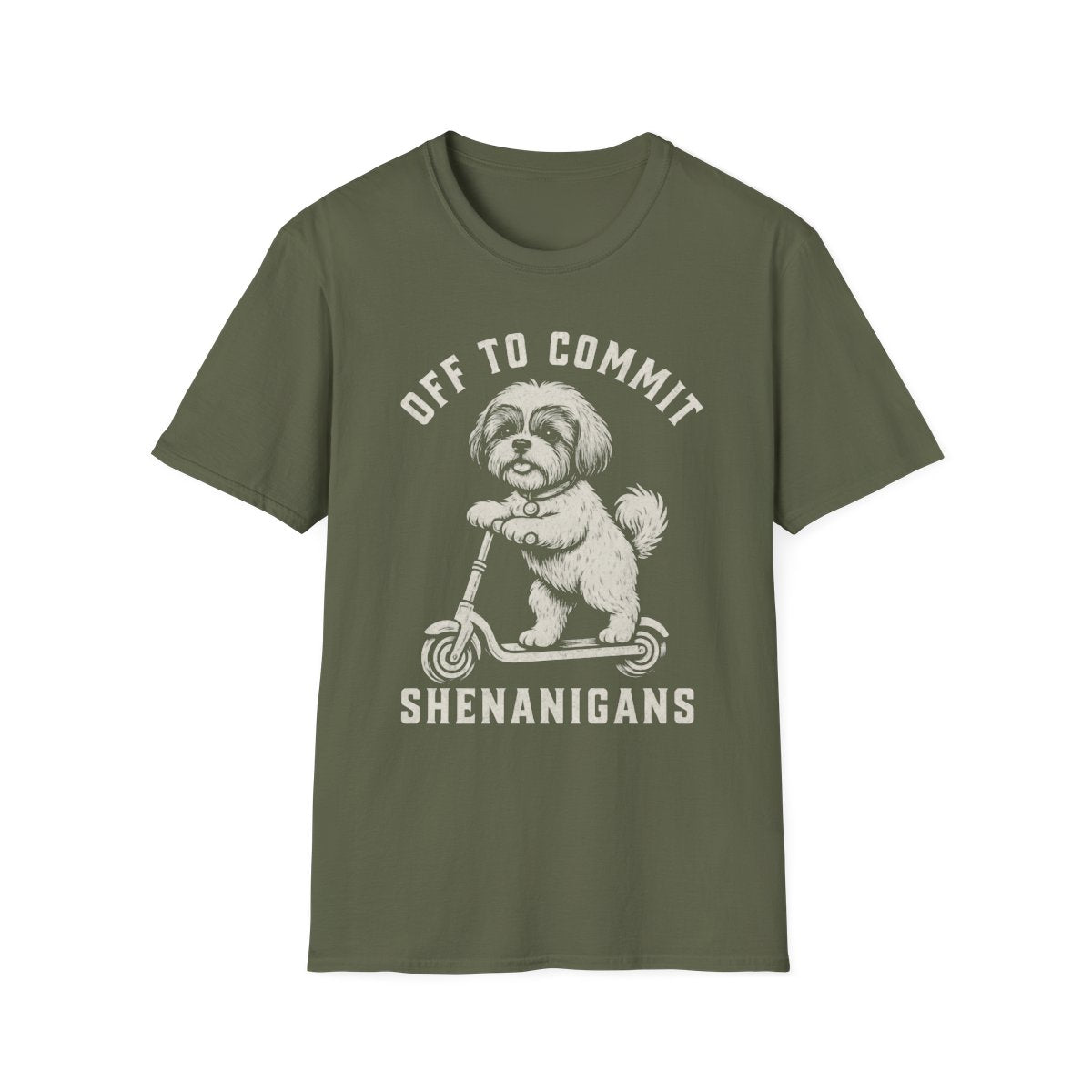 Scooter Shih Tzu Tee