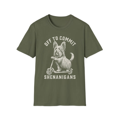 Scooter Skye Terrier Tee