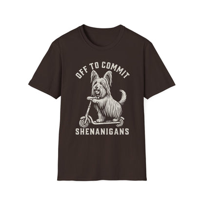 Scooter Skye Terrier Tee