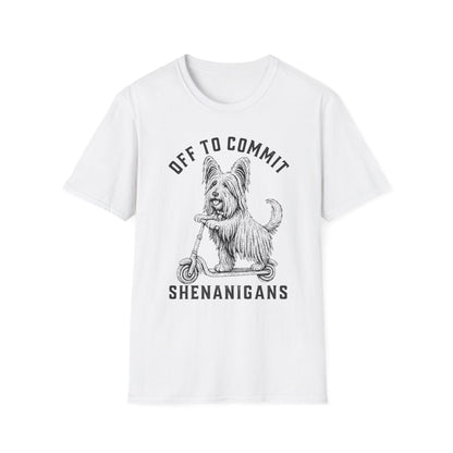 Scooter Skye Terrier Tee
