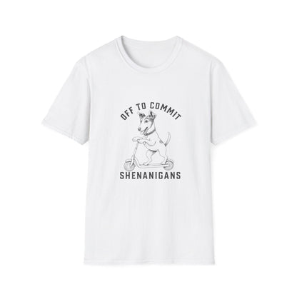 Scooter Smooth Fox Terrier Tee