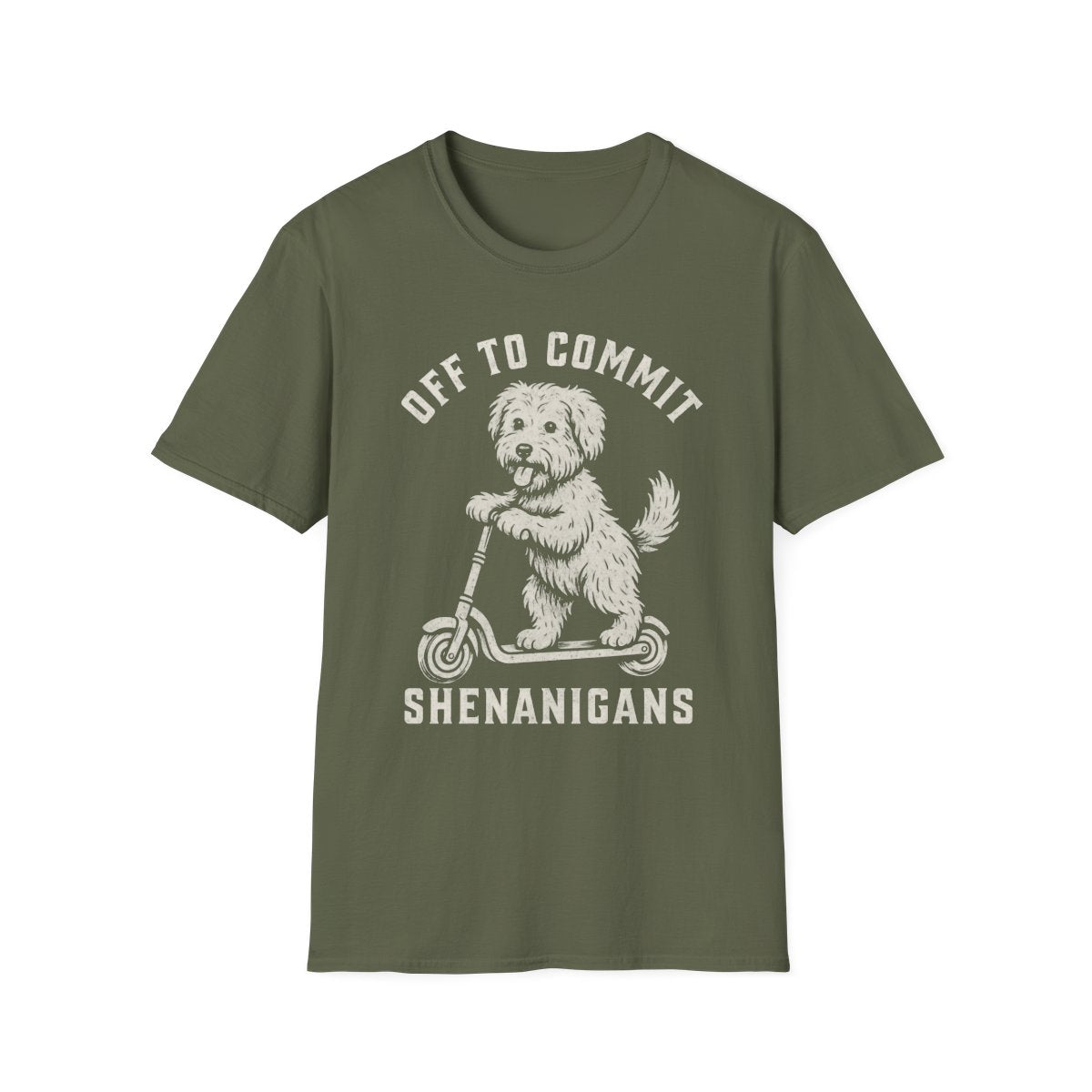 Scooter Soft Coated Wheaten Terrier Tee