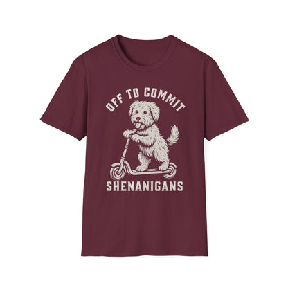 Scooter Soft Coated Wheaten Terrier Tee
