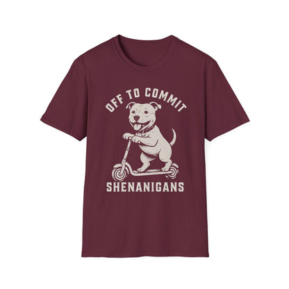Scooter Staffordshire Bull Terrier Tee