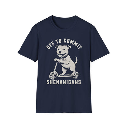 Scooter Staffordshire Bull Terrier Tee