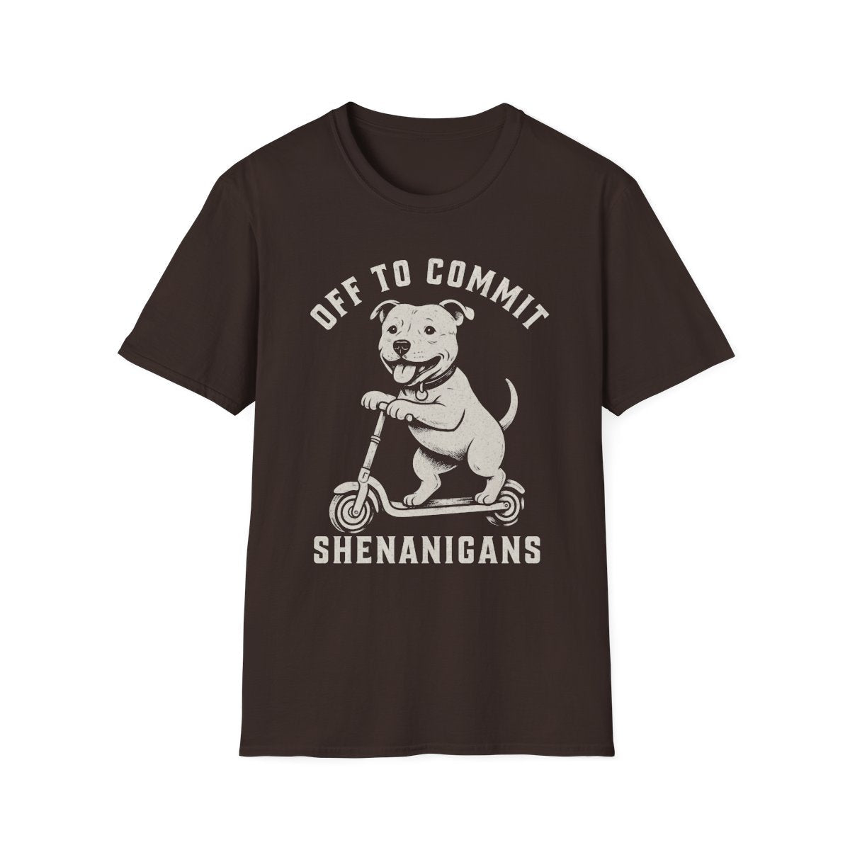 Scooter Staffordshire Bull Terrier Tee