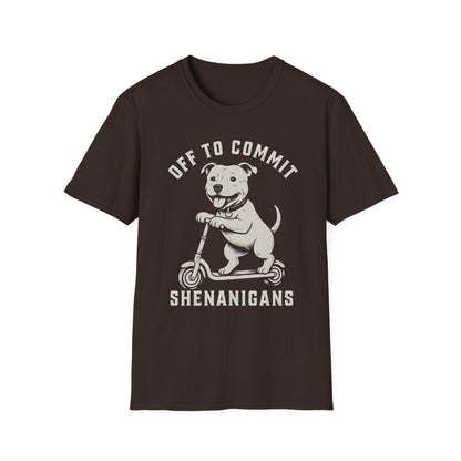 Scooter Staffordshire Bull Terrier Tee