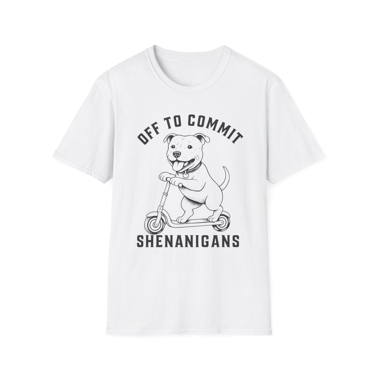 Scooter Staffordshire Bull Terrier Tee