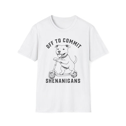 Scooter Staffordshire Bull Terrier Tee