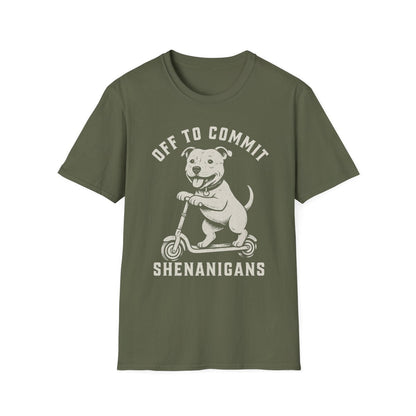 Scooter Staffordshire Bull Terrier Tee
