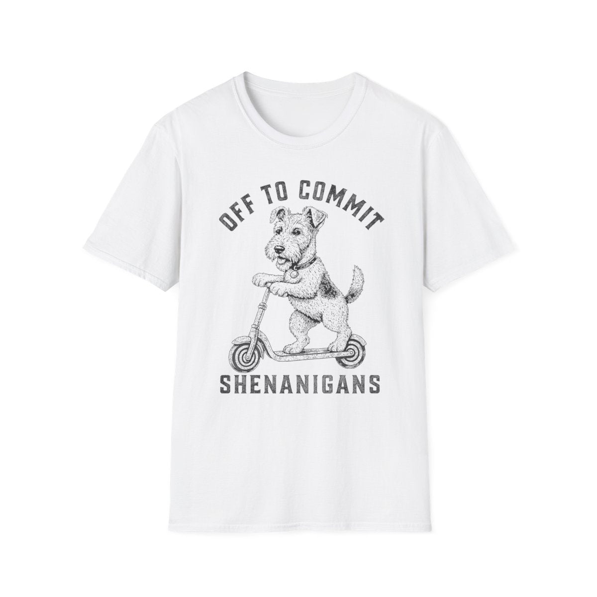 Scooter Wire Fox Terrier Tee