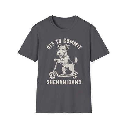 Scooter Wire Fox Terrier Tee